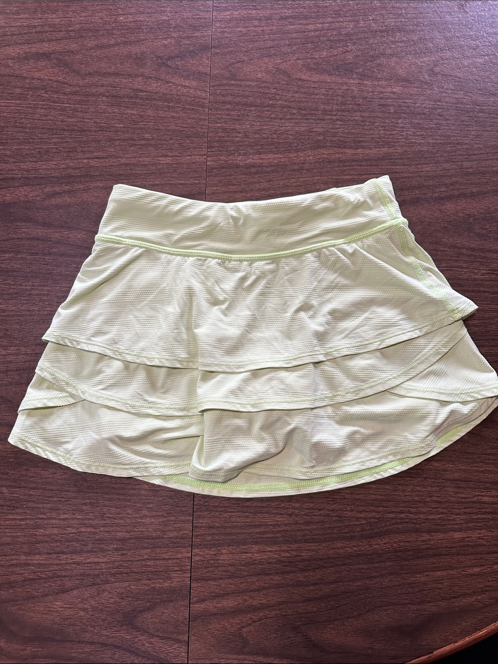 Athleta Girl Neon Green Athletic Skort